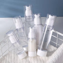 15-100ml Clear Refillable Vacuum Bottles Set Travel Portable Lotion/Spray Bottles Nail Liquid Dispenser Cosmetic Empty Container