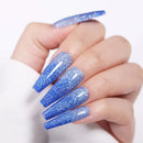 LILYCUTE 7ml Thermal Gel Nail Polish Winter Coffee Temperature Changing Semi Permanent Soak Off UV Nail Art Gel Varnish Manicure