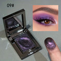 Monochrome Eye Shadow, Flashing, Brightening, Long-Lasting Color, Waterproof and Sweat-Proof, Natural Cosmetics for Creating Exquisite Eye Makeup, Music Festival Party Role-Playing