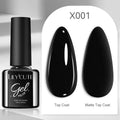LILYCUTE 7ML 2 IN 1 Flakes Glitter No Wipe Top Coat Gel Nail Polish Vernis Sparking Auroras Semi Permanent UV Gel Nail Art