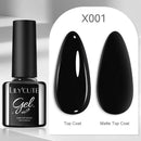 LILYCUTE 6pcs/3pcs/2pcs 7ml Functional Gel Nail Art Set with Base Gel and Top Coat Semi Permanent Soak Off UV Varnish Manicure