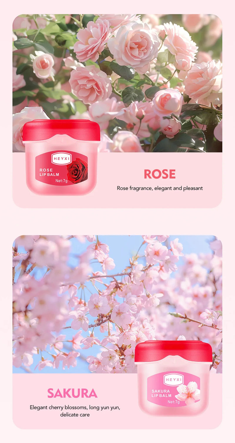 16pcs Vaseline Fruit Series Lip Balm Set Sleeping Lip Mask Moisturizing Hydrating Non-sticky Anti-Cracked Lip Balm Lips Care
