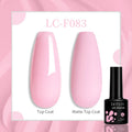 LILYCUTE 7ML Nail Gel Polish Nail Supplies Varnish Semi Permanent Nail Art Manicure Soak Off LED UV Gel Nail Varnishes