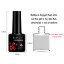 LILYCUTE 7ML 184 Colors Nail Gel Polish Shining Red Glitter Semi Permanent Nail Art Varnish Long Lasting UV LED Gel Manicure