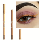 CmaaDu 12 Pcs Set of Waterproof Eyeliner Pens with Shimmering Effects - Includes Eyeshadow Durable and Easy to Color Highlighter