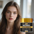 Retinol Collagen Cream - Moisturizing, Anti-Wrinkle, Firming and Lifting, Non-Greasy, Suitable for Men and Women
