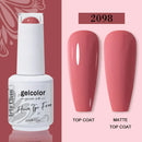 Arte Clavo Red Series Nail Polish Party Colors Gel Varnishes All For Nails Soak Off UV LED Semi Permanent Nail Art Remover Gel