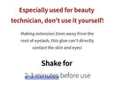 Professional 5ml 0.3S 0.5S 1S 2S 3S Eyelash Glue Fast Drying Strong False Eye Lash Extension Glue Adhesive