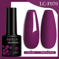 LILYCUTE 7ML Nail Gel Polish Full Coverage Manicure No Wipe Top Coat Base Coat Primer Soak Off LED UV Gel Nail Art Gel Varnish