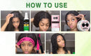 Applying Finishing Wax Stick and Edge Control Gel Wig to wig edges
