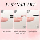 LILYCUTE 7ml Nude Crystal Rubber Base Gel Nail Polish Natural Semi Permanent Soak Off UV LED Varnish DIY Nail Art Manicure