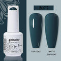 Arte Clavo Red Series Nail Polish Party Colors Gel Varnishes All For Nails Soak Off UV LED Semi Permanent Nail Art Remover Gel