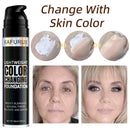 1PC Magic Color Changing Foundation Liquid Soft Matte Long Lasting Hydrating Makeup Base Cream for All Different Skin Tone