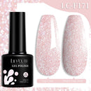 LILYCUTE 7ML 184 Colors Nail Gel Polish Shining Red Glitter Semi Permanent Nail Art Varnish Long Lasting UV LED Gel Manicure