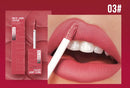 MLSMILE 6 Color Non-stick cup Velvet Satin Gloss Lip glaze Mist Liquid matte lipstick Waterproof long-lasting color liquid