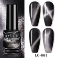 LILYCUTE 7ML Cat Magnetic Gel Nail Polish 9D Magnetic Gel Shine Colorful Design Manicure Semi Permanent Soak Off DIY Nail Art