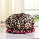 4 Pieces Shower Cap for Women, Elastic and Reusable,Environmental Protection Hair Bath Caps,Double Waterproof Layers Bathing Hat