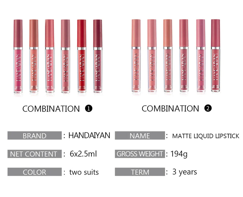 Liquid Lipstick Gift Set