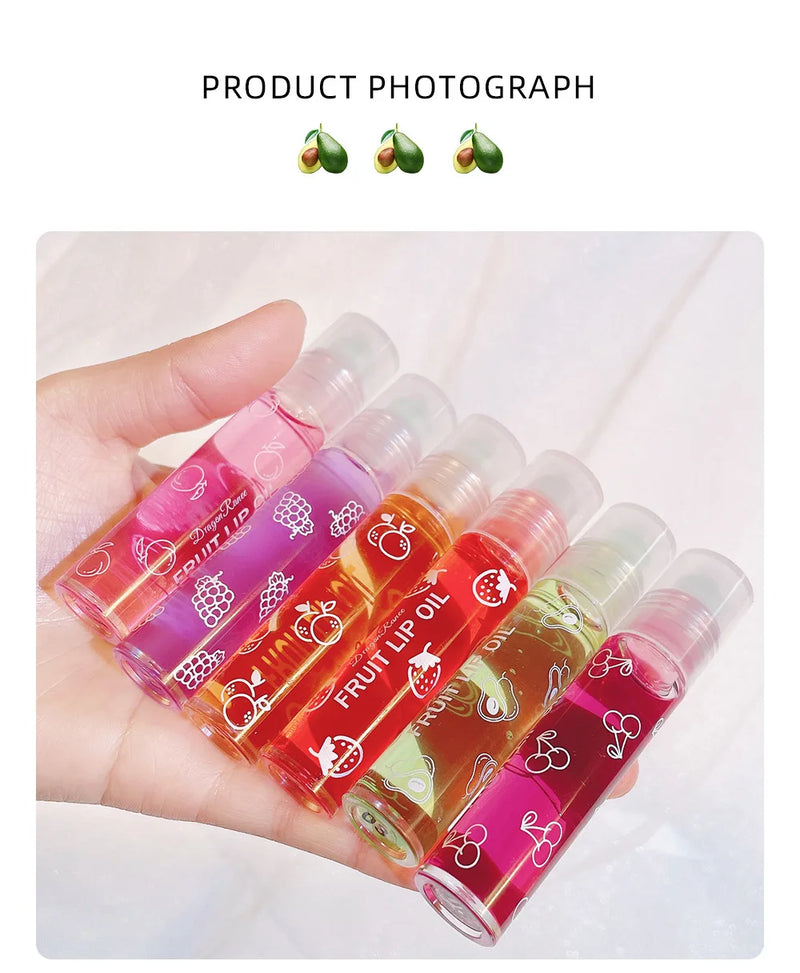 4 PCS Water-gloss Mirror Jelly Lip Gloss Moisturizes Lips Shimmers