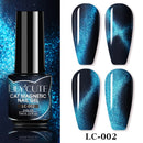 LILYCUTE 7ML Cat Magnetic Gel Nail Polish 9D Magnetic Gel Shine Colorful Design Manicure Semi Permanent Soak Off DIY Nail Art