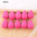50/20Pcs Mini Makeup Sponge Power Puff Beauty Cosmetic Foundation Puff Makeup Concealer Liquid Mixed Beauty Sponge Make Up Tools