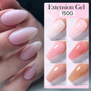 UR SUGAR 150g Quick Extension Nail Gel Vernish Semi Permanent Acrylic Pink Clear Nude Gel Nail Polish UV Construction Gel