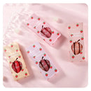 3-Piece Set of Lip Gloss, Velvet Matte Lipstick, Small Orange Milk Tea Bean Paste Color Lip Gloss, Easy to Apply, Non-Fading, Non-Stick Cup Lip Gloss Set Box