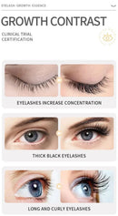 Fast Eyelash Growth Serum 7 Days Natural Eyelash Enhancer Longer Fuller Thicker Curling Lash Treatment Eye Care Products Makeup