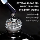 LILYCUTE 8ML Transfer Foil Glue For Starry Nails Semi-Permanant Varnish For Adhesive Sticker Nail Glue Soak Off UV LED Gel Nail