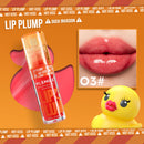 MLSMILE Duck Lip Plump Lip Oil Moisturizing Lip Gloss Mirror Water nature long-lasting Gloss Gloss Pearl Lip Glaze Set