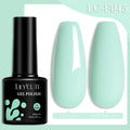 LILYCUTE Dark Grey Matte Color Series Gel Nail Polish Winter Long Lasting Full Coverage Manicure Soak Off Nails Art Gel Varnish