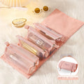 Detachable Cosmetic Bag Portable Large Capacity 4 in 1 Makeup Bags Portable Folding Travel Cosmetics Storage Toiletry Bag