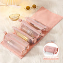Detachable Cosmetic Bag Portable Large Capacity 4 in 1 Makeup Bags Portable Folding Travel Cosmetics Storage Toiletry Bag