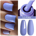 LILYCUTE Dark Grey Matte Color Series Gel Nail Polish Winter Long Lasting Full Coverage Manicure Soak Off Nails Art Gel Varnish