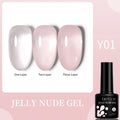 LILYCUTE 7ML Colorful Double Light Cat Magnetic Gel Nail Polish 9D Glitter Sparkling Rainbow Laser Soak Off Nail Art DIY Varnish