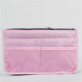 Multifunctional Bi-fold Storage Bag Double Zipper Large Capacity Storage Arrangement Makeup Toiletries Large Classification Bag