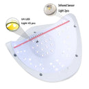 Nail Dryer Machine Professional Manicure Lamp 45 LEDs High Power UV Nail Light With Auto Sensor Smart Nail Salon Equipment Tools