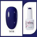 Clou Beaute 15ml Red Black White Green Neon Gel Nail Polish Base Top Coat Velvet Top 400 Colors Semi Permanent Gel Nail Varnish