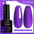 LILYCUTE 7ML Nail Gel Polish Full Coverage Manicure No Wipe Top Coat Base Coat Primer Soak Off LED UV Gel Nail Art Gel Varnish