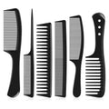Using Professional Combs Hair Styling Set