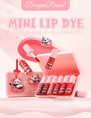 6Pcs/Set Lip Gloss Set Moisturizing and Moisturizing Mild Lipstick Non-Greasy Waterproof Lip Glaze Anti-Sweat Glossy Mirror Lipstick Long-Lasting Glossy Lip Glaze Set