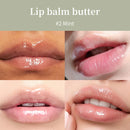 Summer Lip Balm Moisturizing Mirror Lip Gloss Lip Vanilla Mint Iced Coffee Cake Smell Lipstick Transparent Lip Oil  Makeup