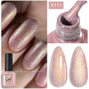 LILYCUTE 7ML 125 Colors Gorgeous Glitter Red Nail Gel Polish Semi Permanent Soak Off LED UV Gel Nail Art Manicure Varnish
