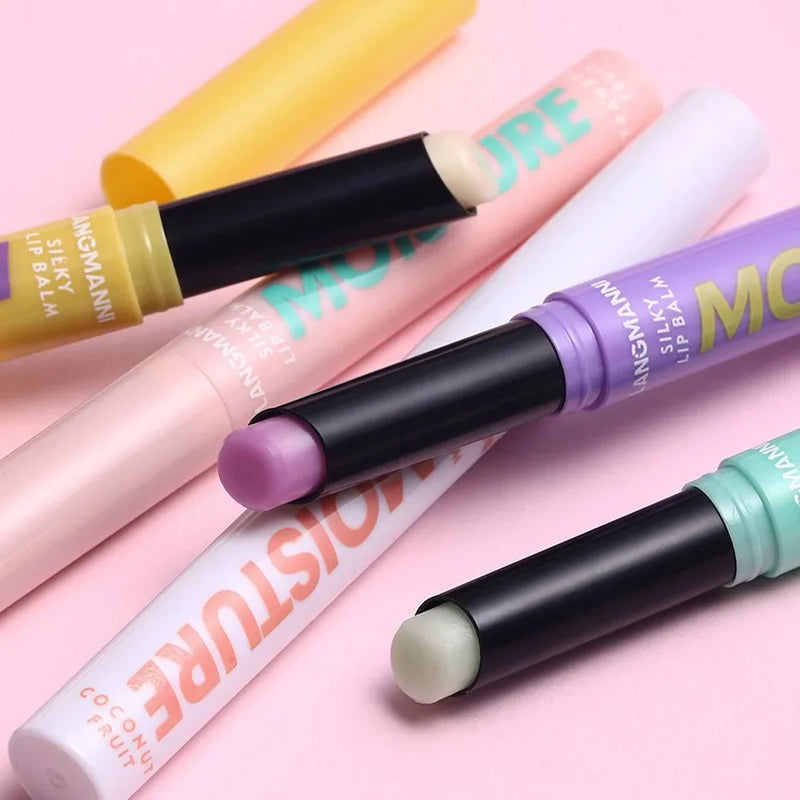 Fruit Color Changing Lip Balm Moisturizing Lip Oil Long-Lasting Lip Mask Tint Natural Aloe Lipstick Nutritious Lips Care Makeup