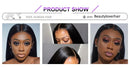 Straight Human Hair Bundles With A Closure Human Hair 24 Inch Transaprent Lace 4x4 5x5 2x6 Hd Lace Closure 3-5 Workdays Delivery