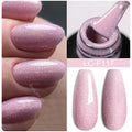 LILYCUTE Dark Grey Matte Color Series Gel Nail Polish Winter Long Lasting Full Coverage Manicure Soak Off Nails Art Gel Varnish