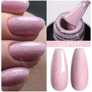 LILYCUTE Dark Grey Matte Color Series Gel Nail Polish Winter Long Lasting Full Coverage Manicure Soak Off Nails Art Gel Varnish