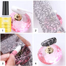 10 Rolls/Box White Black Lace Nail Art Foils Set Nail Transfer Sticker Paper DIY Manicure Nail Decoration Accessories