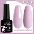 LILYCUTE Dark Grey Matte Color Series Gel Nail Polish Winter Long Lasting Full Coverage Manicure Soak Off Nails Art Gel Varnish