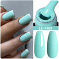 LILYCUTE Dark Grey Matte Color Series Gel Nail Polish Winter Long Lasting Full Coverage Manicure Soak Off Nails Art Gel Varnish